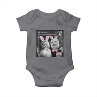 Funny Easter AI Baby with John Pork Meme Baby Onesie There Is Motion at Your Front Door Notification Humor