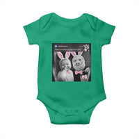 Funny Easter AI Baby with John Pork Meme Baby Onesie There Is Motion at Your Front Door Notification Humor