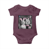 Funny Easter AI Baby with John Pork Meme Baby Onesie There Is Motion at Your Front Door Notification Humor