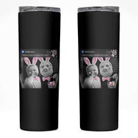 Funny Easter AI Baby with John Pork Meme Skinny Tumbler There Is Motion at Your Front Door Notification Humor