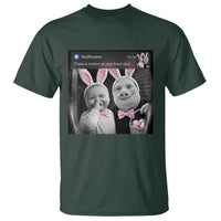 Funny Easter AI Baby with John Pork Meme T Shirt There Is Motion at Your Front Door Notification Humor