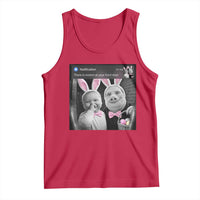 Funny Easter AI Baby with John Pork Meme Tank Top There Is Motion at Your Front Door Notification Humor