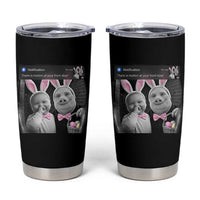 Funny Easter AI Baby with John Pork Meme Tumbler Cup There Is Motion at Your Front Door Notification Humor