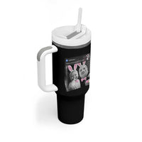 Funny Easter AI Baby with John Pork Meme Tumbler With Handle There Is Motion at Your Front Door Notification Humor