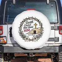 Death Could Not Hold Him Jesus Christian Easter Spare Tire Cover He Is Risen Faith Message