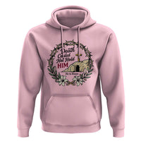 Death Could Not Hold Him Jesus Christian Easter Hoodie He Is Risen Faith Message