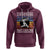 Funny Baseball Hoodie My Boy Might Not Always Swing But I Do So Watch Your Mouth Retro Vintage - Wonder Print Shop