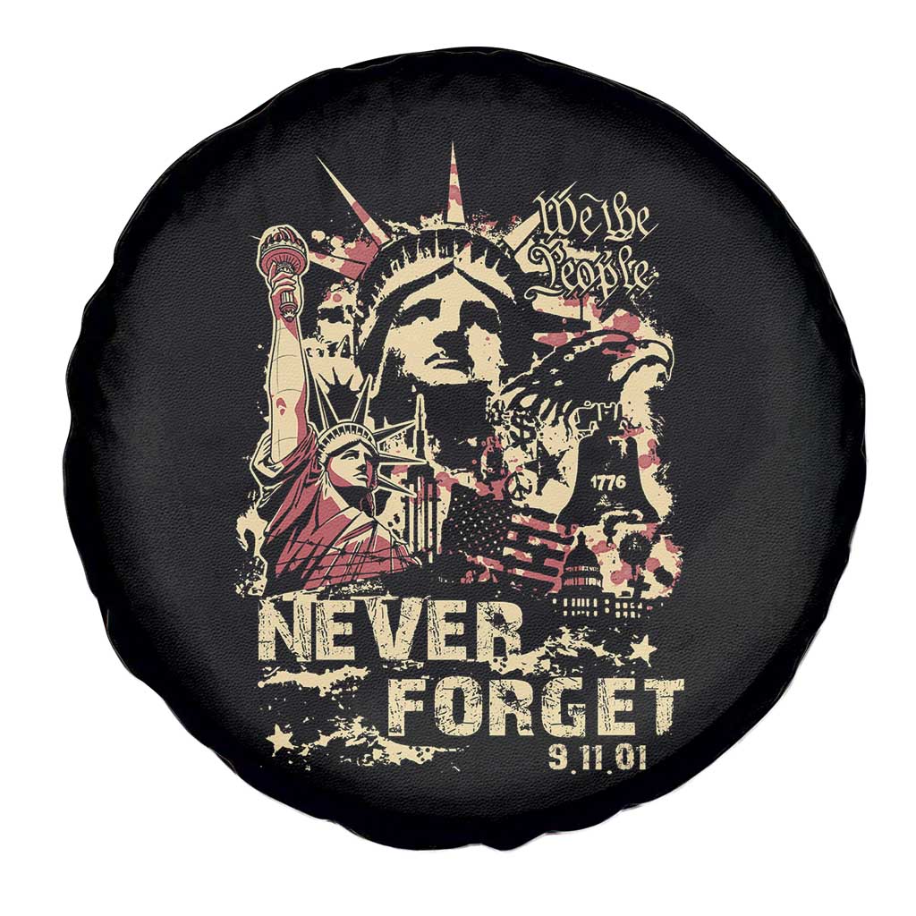We Will Never Forget Spare Tire Cover American Memorial Patriot Day - Wonder Print Shop