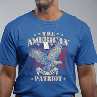 Eagle The American Patriot 1776 American Flag Patriotic T Shirt - Wonder Print Shop