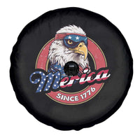 Patriotic American Eagle Spare Tire Cover Merica Since 1776 Freedom Tour 4th of July Independence Day