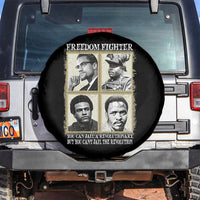 Freedom Fighters Heritage Spare Tire Cover Malcolm X Marcus Garvey Huey P Newton Steve Biko Revolution - Wonder Print Shop