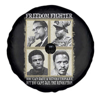 Freedom Fighters Heritage Spare Tire Cover Malcolm X Marcus Garvey Huey P Newton Steve Biko Revolution - Wonder Print Shop