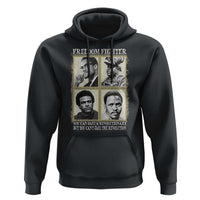 Freedom Fighters Heritage Hoodie Malcolm X Marcus Garvey Huey P Newton Steve Biko Revolution - Wonder Print Shop