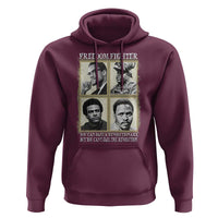 Freedom Fighters Heritage Hoodie Malcolm X Marcus Garvey Huey P Newton Steve Biko Revolution - Wonder Print Shop