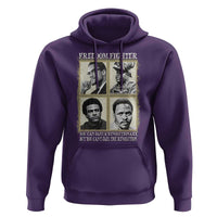 Freedom Fighters Heritage Hoodie Malcolm X Marcus Garvey Huey P Newton Steve Biko Revolution - Wonder Print Shop