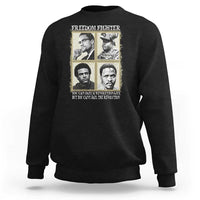 Freedom Fighters Heritage Sweatshirt Malcolm X Marcus Garvey Huey P Newton Steve Biko Revolution - Wonder Print Shop