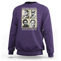 Freedom Fighters Heritage Sweatshirt Malcolm X Marcus Garvey Huey P Newton Steve Biko Revolution - Wonder Print Shop