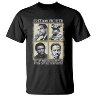Freedom Fighters Heritage T Shirt Malcolm X Marcus Garvey Huey P Newton Steve Biko Revolution - Wonder Print Shop