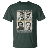 Freedom Fighters Heritage T Shirt Malcolm X Marcus Garvey Huey P Newton Steve Biko Revolution - Wonder Print Shop