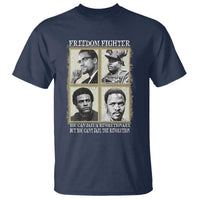 Freedom Fighters Heritage T Shirt Malcolm X Marcus Garvey Huey P Newton Steve Biko Revolution - Wonder Print Shop