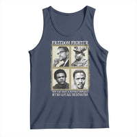 Freedom Fighters Heritage Tank Top Malcolm X Marcus Garvey Huey P Newton Steve Biko Revolution - Wonder Print Shop
