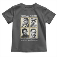 Freedom Fighters Heritage Toddler T Shirt Malcolm X Marcus Garvey Huey P Newton Steve Biko Revolution - Wonder Print Shop