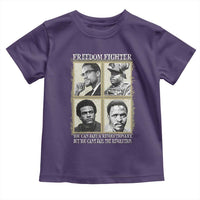 Freedom Fighters Heritage Toddler T Shirt Malcolm X Marcus Garvey Huey P Newton Steve Biko Revolution - Wonder Print Shop