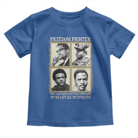 Freedom Fighters Heritage Toddler T Shirt Malcolm X Marcus Garvey Huey P Newton Steve Biko Revolution - Wonder Print Shop