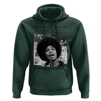 Angela Davis Hoodie Raise Your Voice Revolutionary Power Liberation - Wonder Print Shop