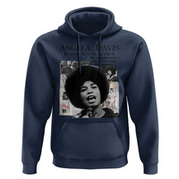 Angela Davis Hoodie Raise Your Voice Revolutionary Power Liberation - Wonder Print Shop