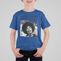 Angela Davis T Shirt For Kid Raise Your Voice Revolutionary Power Liberation - Wonder Print Shop