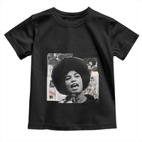 Angela Davis Toddler T Shirt Raise Your Voice Revolutionary Power Liberation - Wonder Print Shop