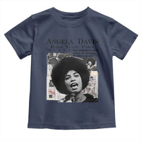 Angela Davis Toddler T Shirt Raise Your Voice Revolutionary Power Liberation - Wonder Print Shop