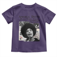 Angela Davis Toddler T Shirt Raise Your Voice Revolutionary Power Liberation - Wonder Print Shop