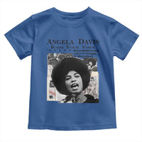 Angela Davis Toddler T Shirt Raise Your Voice Revolutionary Power Liberation - Wonder Print Shop