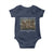 Harlem Hellfighters 1919 WWII Heroes Baby Onesie Cross of War Medal Tribute African American Black History - Wonder Print Shop