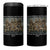 Harlem Hellfighters 1919 WWII Heroes 4 in 1 Can Cooler Tumbler Cross of War Medal Tribute African American Black History - Wonder Print Shop
