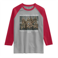 Harlem Hellfighters 1919 WWII Heroes Raglan Shirt Cross of War Medal Tribute African American Black History - Wonder Print Shop
