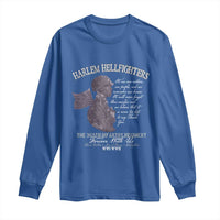Harlem Hellfighters Tribute Long Sleeve Shirt 369th Infantry Regiment Military Soldiers Vintage - Wonder Print Shop