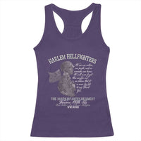 Harlem Hellfighters Tribute Racerback Tank Top 369th Infantry Regiment Military Soldiers Vintage - Wonder Print Shop