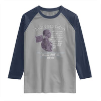 Harlem Hellfighters Tribute Raglan Shirt 369th Infantry Regiment Military Soldiers Vintage - Wonder Print Shop