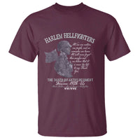 Harlem Hellfighters Tribute T Shirt 369th Infantry Regiment Military Soldiers Vintage - Wonder Print Shop