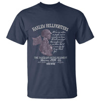 Harlem Hellfighters Tribute T Shirt 369th Infantry Regiment Military Soldiers Vintage - Wonder Print Shop