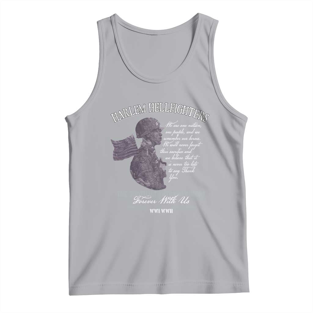 Harlem Hellfighters Tribute Tank Top 369th Infantry Regiment Military Soldiers Vintage - Wonder Print Shop