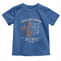 Harlem Hellfighters Tribute Toddler T Shirt 369th Infantry Regiment Military Soldiers Vintage - Wonder Print Shop