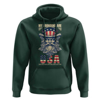 Uncle Sam Hoodie My Pronouns Are USA - Wonder Print Shop