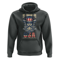 Uncle Sam Hoodie My Pronouns Are USA - Wonder Print Shop