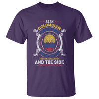 Colombian Skull T Shirt I Have 3 Sides The Quiet And Sweet Side, The Fun And Crazy Side And The Side You Never Want To See - Wonder Print Shop