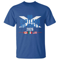No Scotland No Party 2026 Saltire Flag T Shirt Game Day Soccer Fans Football Tournament