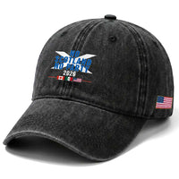 No Scotland No Party 2026 Saltire Flag Washed Cotton Baseball Cap Game Day Soccer Fans Football Tournament